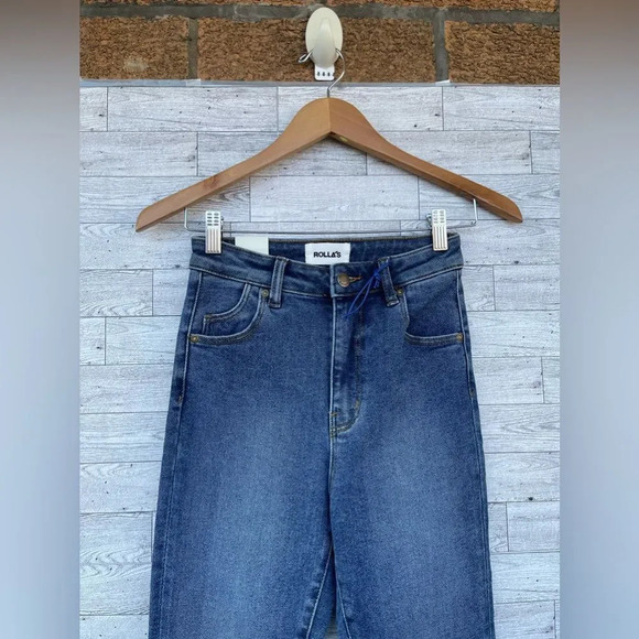 ROLLA'S Eastcoast Ankle High Rise Skinny Jeans in Blue size 26 - Picture 6 of 17